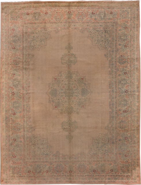 Antique Oushak Area Rug (9' x 11')